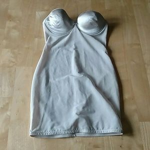 Classic nude body slip, strapless - MAKE AN OFFER